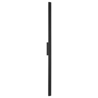 Podłużny czarny pionowy kinkiet ścienny zewnętrzny 144cm 3000K IP54 DEMI LED L Nowodvorski 11558