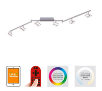 Lampa sufitowa SABI LED Leuchten Direkt 12086-55 sterowany pilotem funkcja smart