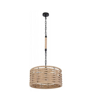 Lampa wisząca HALIA lina konopna Globo 15679H1