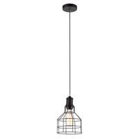 Lampa wisząca Synthia industrialna czarna Italux MDM2266-1