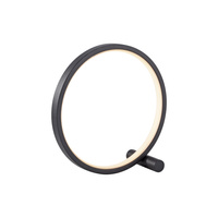 Lampka stołowa okrąg czarny MINI RITUS LED 3000K Just Light 15395-18