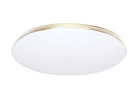 Lampa sufitowa plafon SIENA GOLD 72W 55cm LED Milagro ML7075 sterowana pilotem