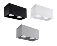 Lampa sufitowa, oprawa QUAD MAXI Sollux Lighting SL0380 SL0381 SL0382 - kolor do wyboru