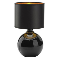 Lampka stołowa PALLA BLACK/GOLD 20cm TK Lighting 5068