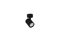 Czarny ruchomy spot natynkowy EXO 1 R BK Azzardo AZ7210