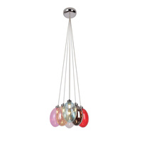 LAMPA WISZĄCA LUKKA 6 WIELOKOLOROWY Candellux 50106168