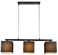 BOHO LAMPA WISZĄCA 3X40W E27 CZARNY Candellux 33-58379