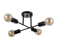 Lampa sufitowa FORMIO Italux PND-4052-4-BL