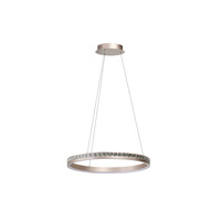 Złota kryształowa okrągła lampa wisząca ze ściemniaczem CAMELIA 60 3-STEP DIMM GO AZZARDO AZ6770