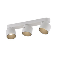 Biała podłużna lampa sufitowa trzy tuby LED 2700K PURE CUP Paul Neuhaus 6227-16