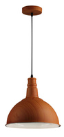 BARN LAMPA WISZĄCA 30 CZASZA 1X60W E27 BRĄZOWY Candellux 31-43023