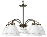 ULI LAMPA WISZĄCA 5X60W E27 SATYNA Candellux 35-66169