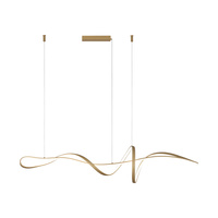 Lampa wisząca Mila złota LED 3000-6000K Italux PND-23523-GD