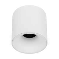 Biała oprawa natynkowa o średnicy 9,6cm LED BLAZE WHITE CCT 18W Tk Lighting 18159