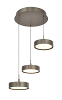 Lampa wisząca trójka okrągła Valensole brąz Aviano Lighting 5062-321