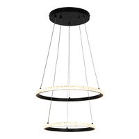 Lampa wisząca dwa ringi RIDE LED 4000K Zuma Line P22082M-2R