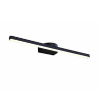 Liniowy czarny kinkiet ARVI LED 4000K 40cm Zuma Line W89551-40BK