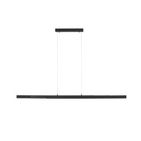 Lampa wisząca liniowa rozsuwana w kolorze antracytowym LED 3000K LUZI Paul Neuhaus 11660-13
