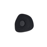 Kinkiet z czarnego filcu EAGLE WALL BK AZZARDO AZ6575