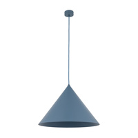 Lampa wisząca stożkowa 50cm CONO XL NAVY 1xE27 Tk Lighting 11416