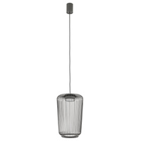 Lampa wisząca druciana w kolorze jedwabistego grafitu na żarowkę GX53 KENAI B Nowodvorski 12224