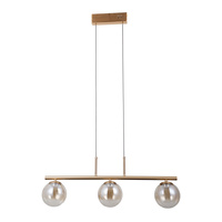 Lampa wisząca Velada LED Italux PND-34381-3-HBR