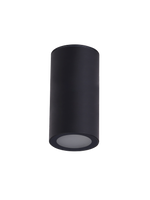 Czarna oprawa natynkowa tuba na żarówkę E27 ROTOR IP65 BK AZZARDO AZ6075