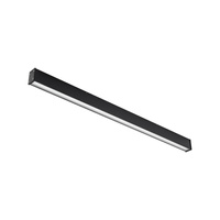 Czarna liniowa podłużna lampa sufitowa zewnętrzna 150cm IP44 3000K OUTLINE LED L Nowodvorski 11362