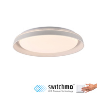 Plafon okrągły biały z funkcją SwitchMo SATI LED 3000K Just Light 14368-16