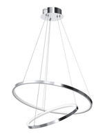 Lampa wisząca chrom ROTONDA LED 51W Milagro ML7943