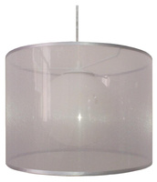 CHICAGO LAMPA WISZĄCA 37 1X60W E27 SREBRNY Candellux 31-24916