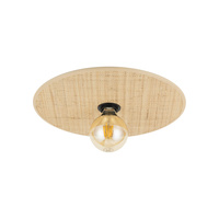 Okrągła lampa sufitowa z rafii o średnicy 38cm CALMA SABIA RAFIA 1XE27 Tk Lighting 11350