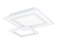 Lampa sufitowa biała SAVATARILA-C LED RGB Eglo 99311 sterowana pilotem funkcja smart