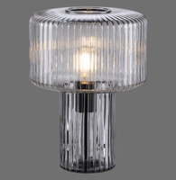 Lampka stołowa szklana dymiona FUNGUS SMOKY 1xE27 Paul Neuhaus 4092-25