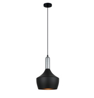 Lampa wisząca OPHELIA Italux MDM-3028/1 BK+CR