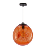 CLUB LAMPA WISZĄCA 28 1X60W E27 POMARAŃCZOWY Candellux 31-51233
