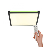 Lampa sufitowa plafon MARIO LED RGB 45cm Leuchten Direkt 11621-18 sterowany pilotem kolory