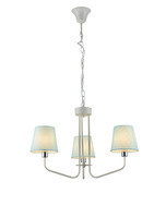 LAMPA WISZĄCA YORK 3 BIAŁY NIEBIESKI Candellux 50203096
