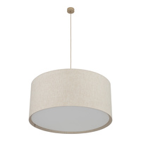 Lampa wisząca o średnicy 77cm LARGO BEIGE 3XE27 Tk Lighting 11484