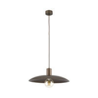 Metalowa brązowa lampa wisząca o średnicy 41cm ASTRA BROWN 1XE27 Tk Lighting 10964