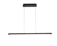 Czarna lampa wisząca liniowa ALAMO PENDANT 90 3-STEP DIMM BK AZZARDO AZ5764