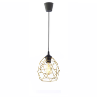 GALAXY BLACK/GOLD LAMPA WISZĄCA 1 MAŁA TK Lighting 3456