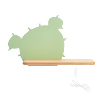 CACTUS 3 LAMPA KINKIET 4 LED 4000K IQ KIDS Z PRZEW ZIELONY Candellux 21-01016