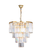 Lampa wisząca AMEDEO Zuma Line 17106/4+1-GLD