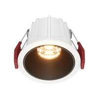 Okrągła wpuszczana oprawa LED o średnicy 6,5cm 2700K Alfa DL043-01-10W2.7K-RD-WB-DE Maytoni