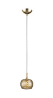 Lampa wisząca złota 13cm Crystal P0076-01A-F7HF Zuma Line
