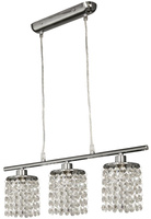 ROYAL LAMPA WISZĄCA 3X40W G9 CHROM+KRYSZTAŁKI Candellux 33-28108