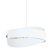 Biała lampa wisząca metalowa TORNADO 50cm 3xE27 Zuma Line 1141