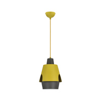 LAMPA WISZĄCA FALUN 1 ŻÓŁTY Candellux 50101149