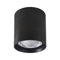 Nowoczesna punktowa lampa natynkowa Vetra IP65 czarna Italux OWG-705R/BF-WW